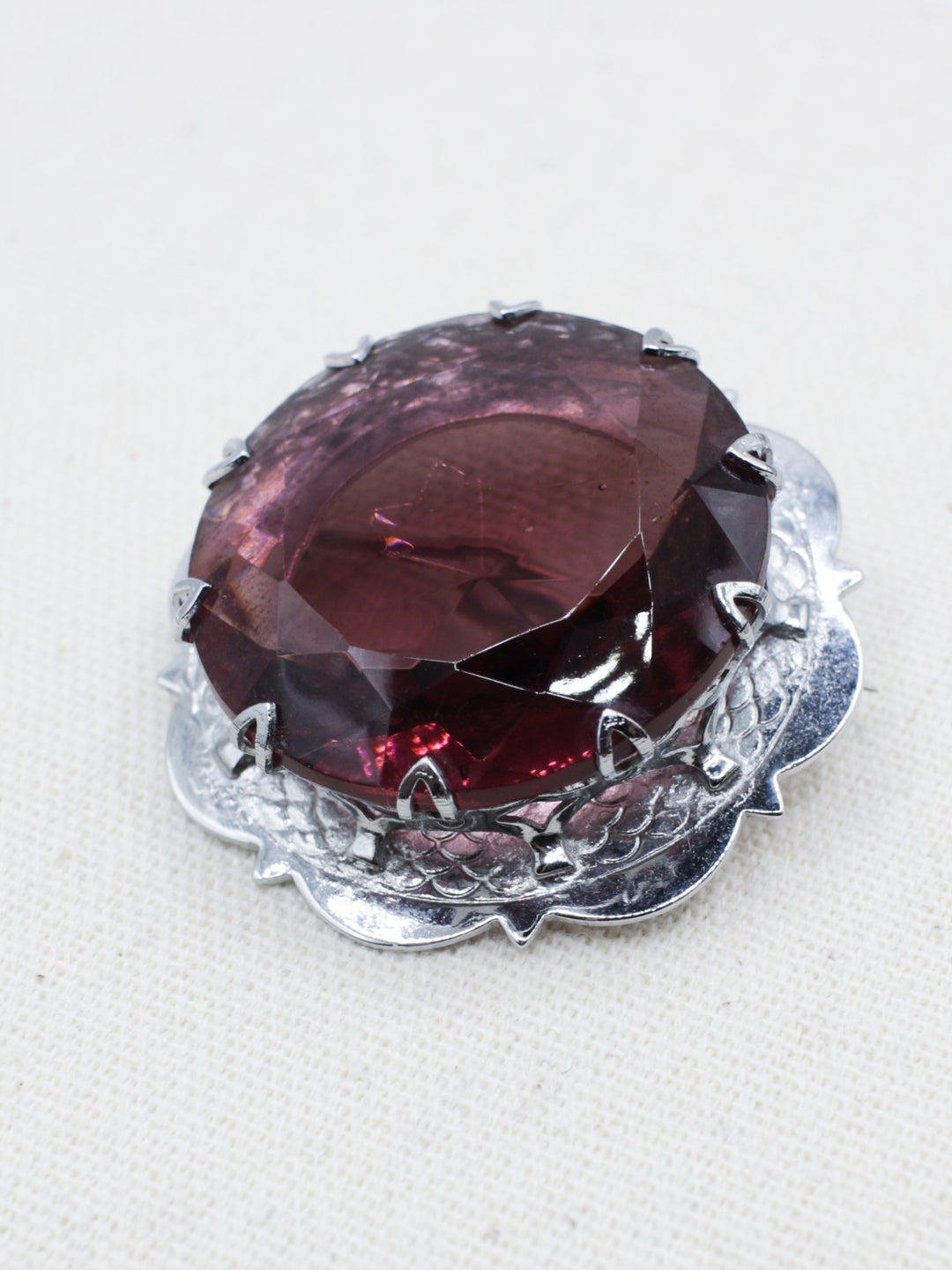 Vintage 60's Brooch in Silver