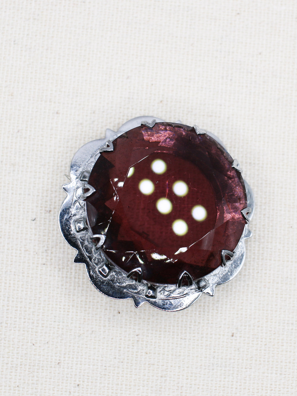 Vintage 60's Brooch in Silver