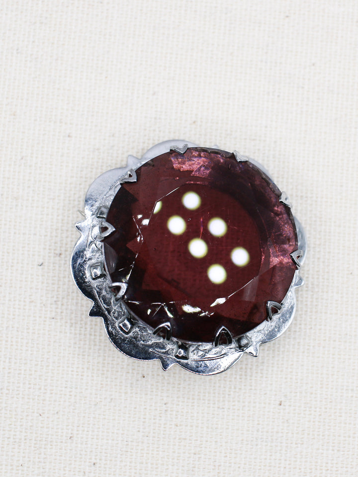 Vintage 60's Brooch in Silver