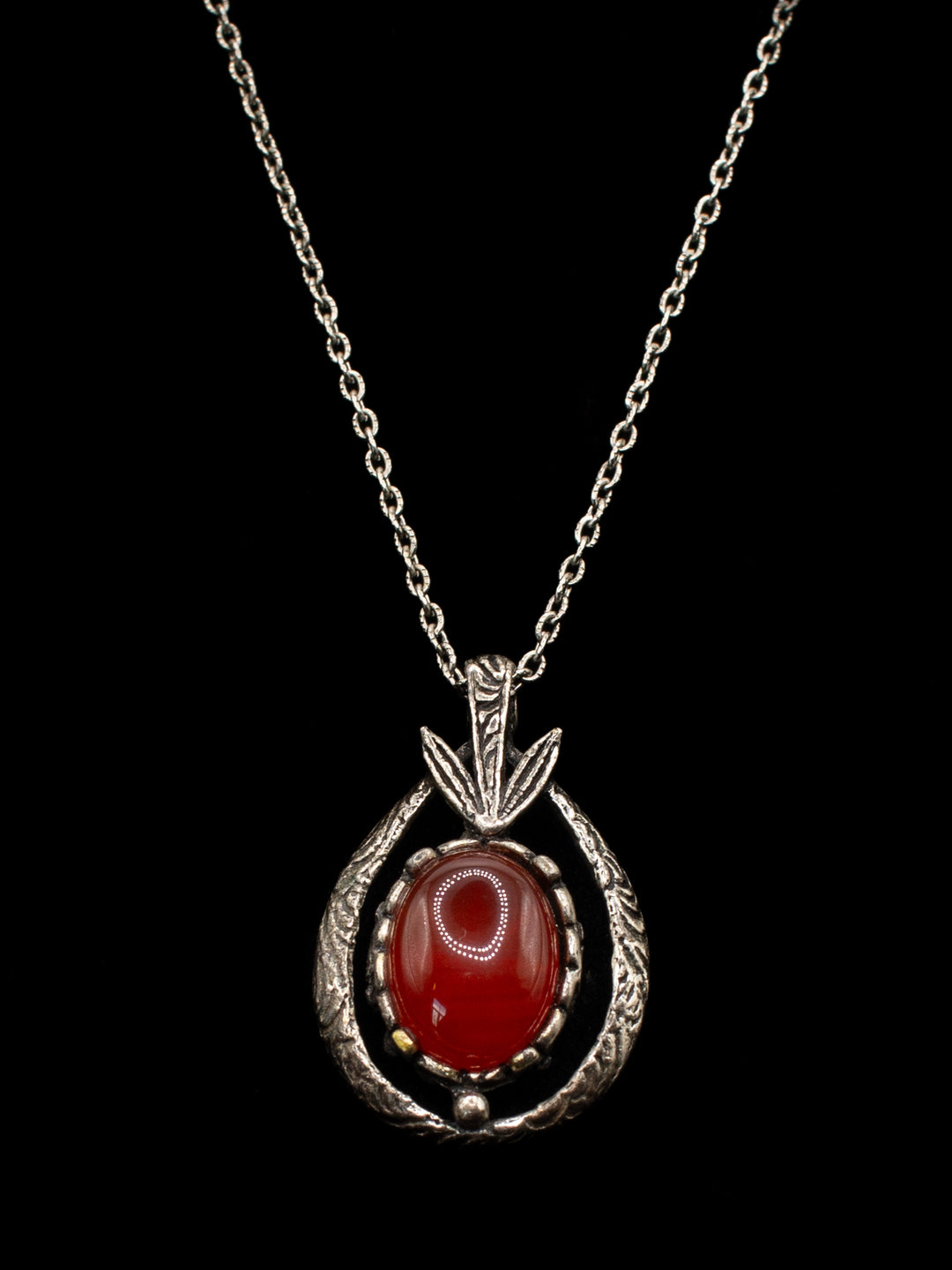 Vintage 70's Necklace in Silver