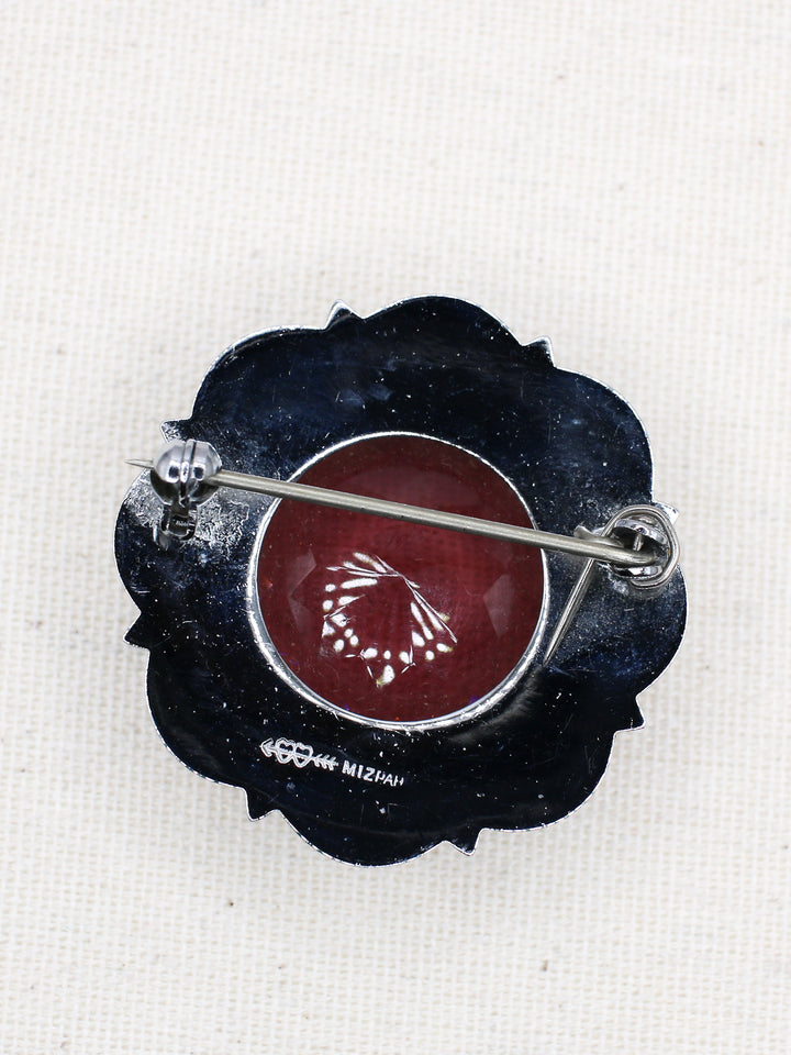 Vintage 60's Brooch in Silver