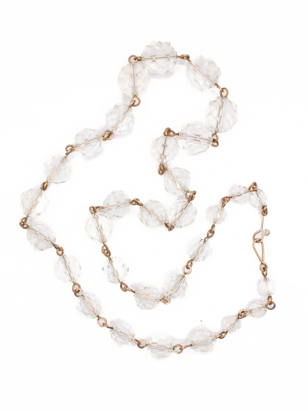 Vintage 30's Necklace in Silver