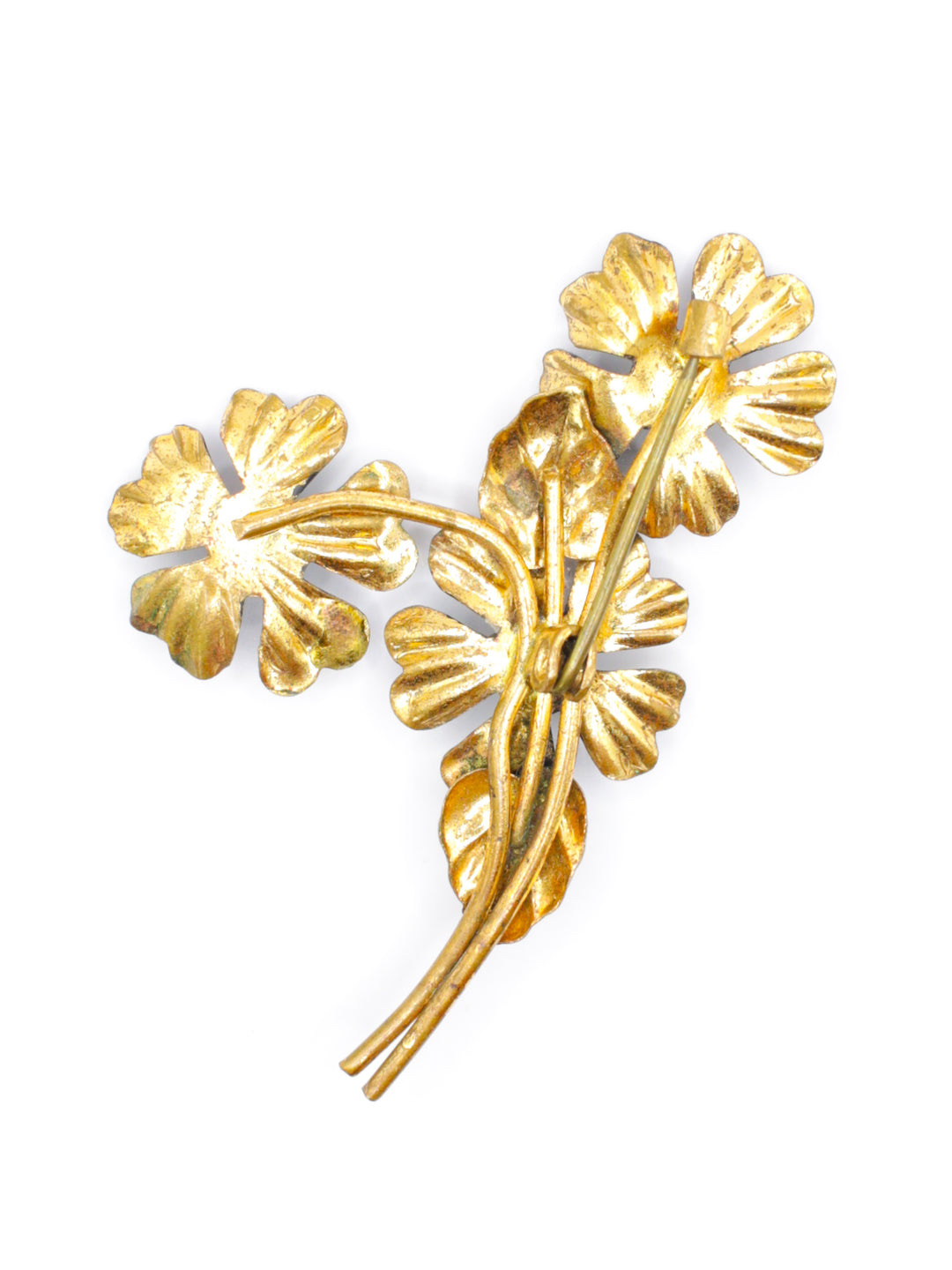 Vintage 40's Brooch in Blue