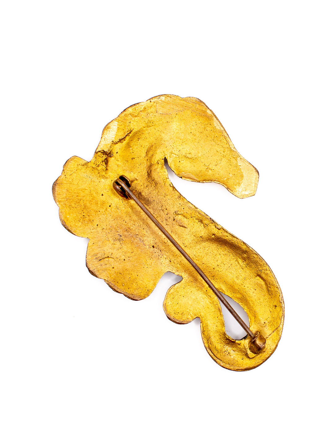 Vintage 80's Brooch in Gold