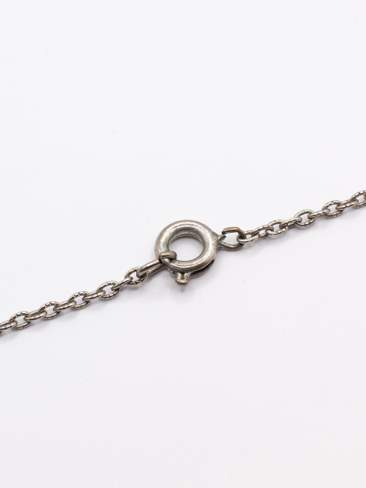 Vintage 70's Necklace in Silver