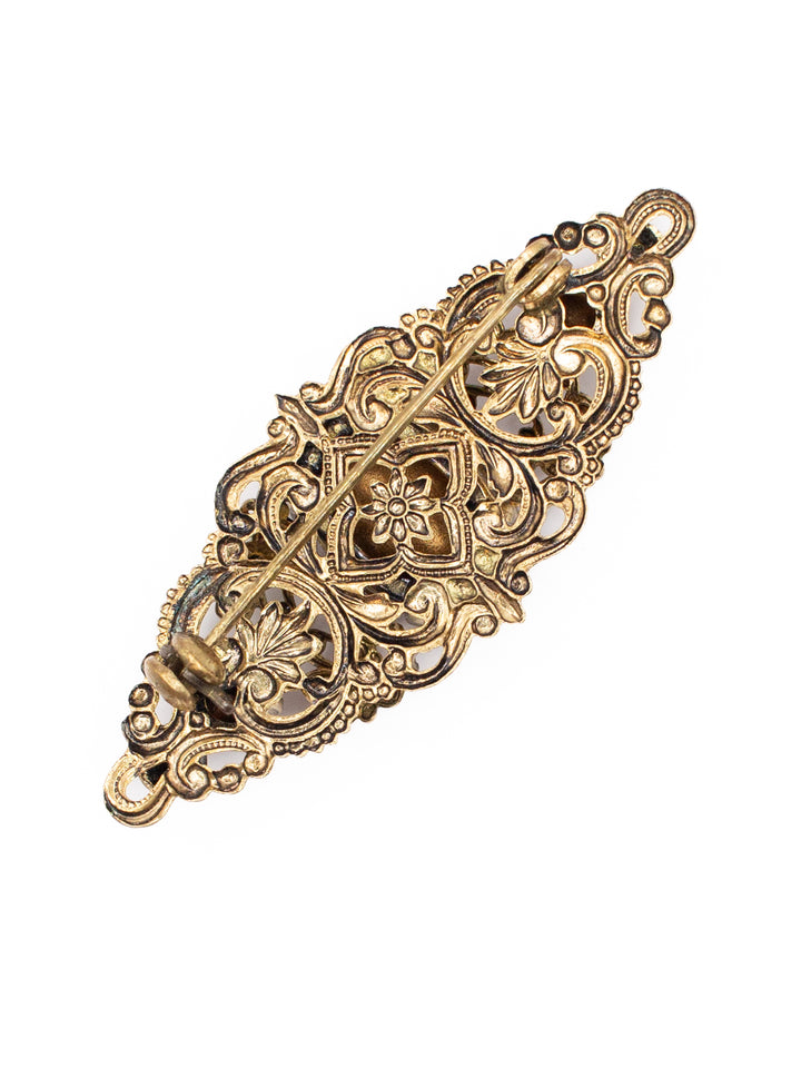 Vintage 60's Brooch in Gold