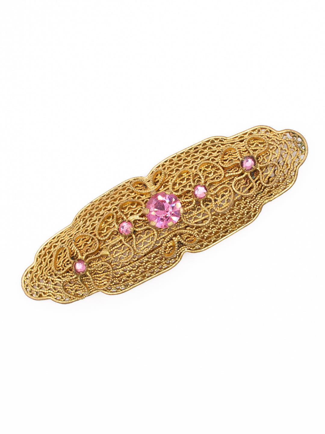 Vintage 50's Brooch in Gold