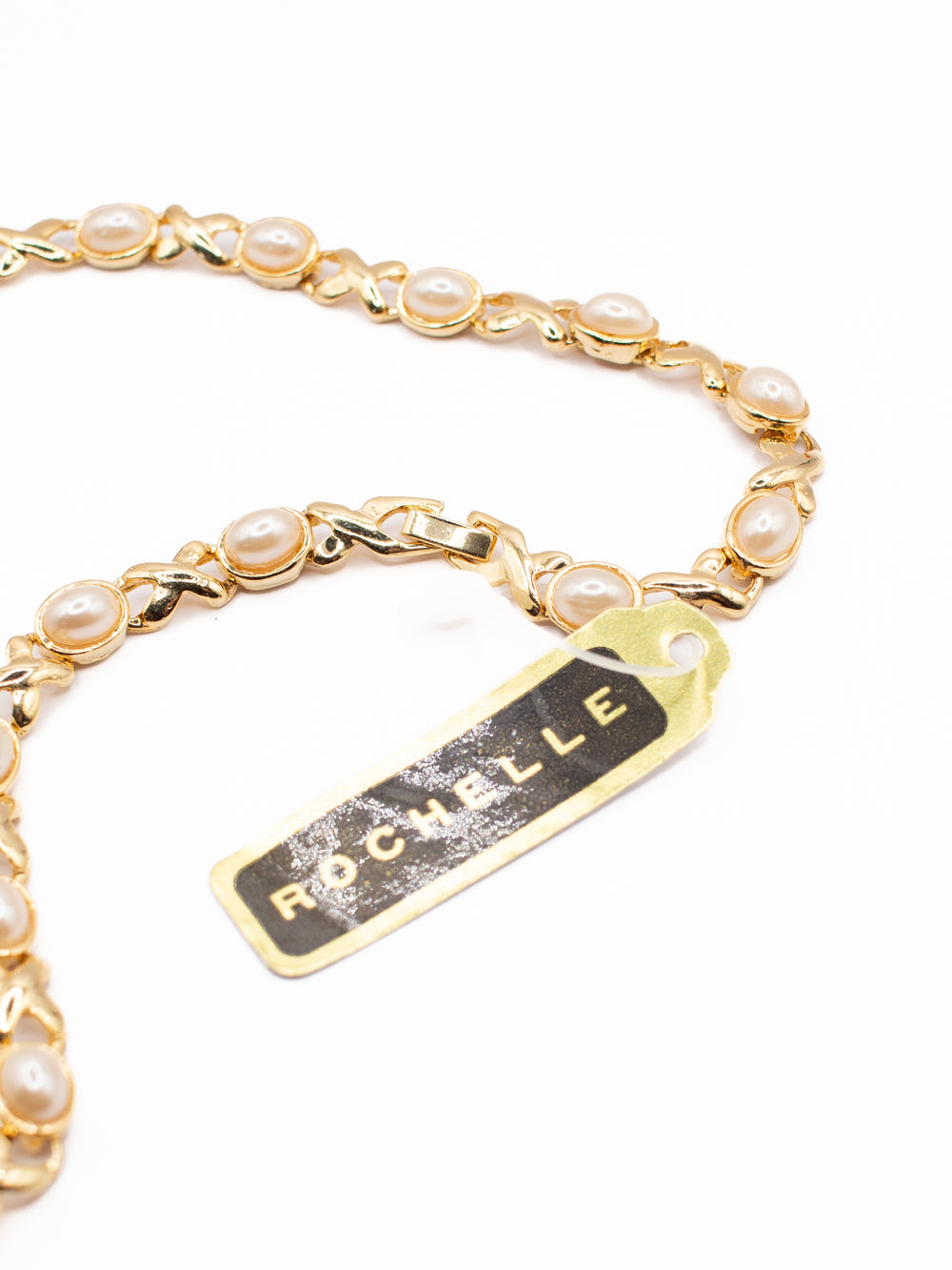 Vintage 80's Necklace in Gold