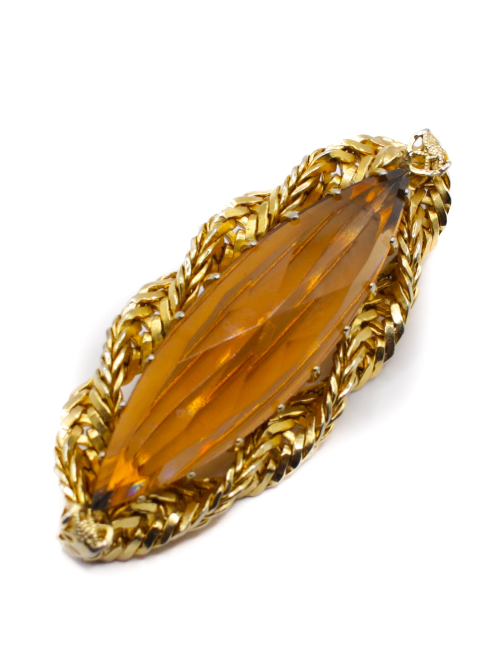 Vintage 50's Brooch in Gold