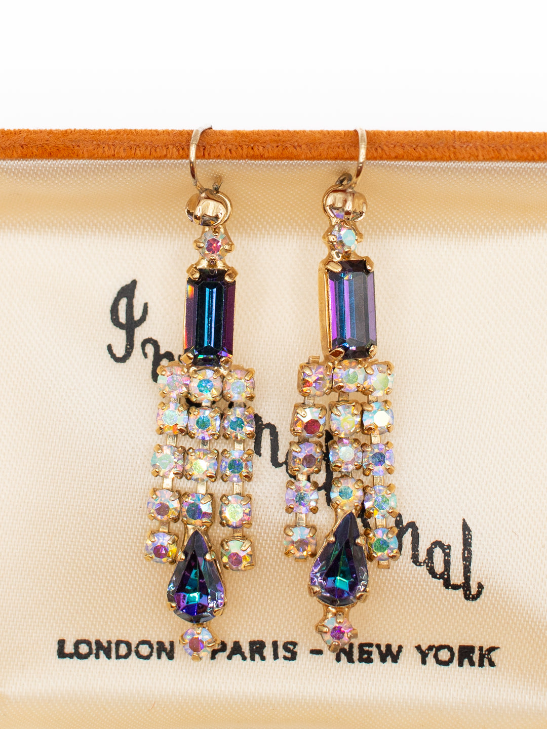 Vintage 60's Earrings in Multi