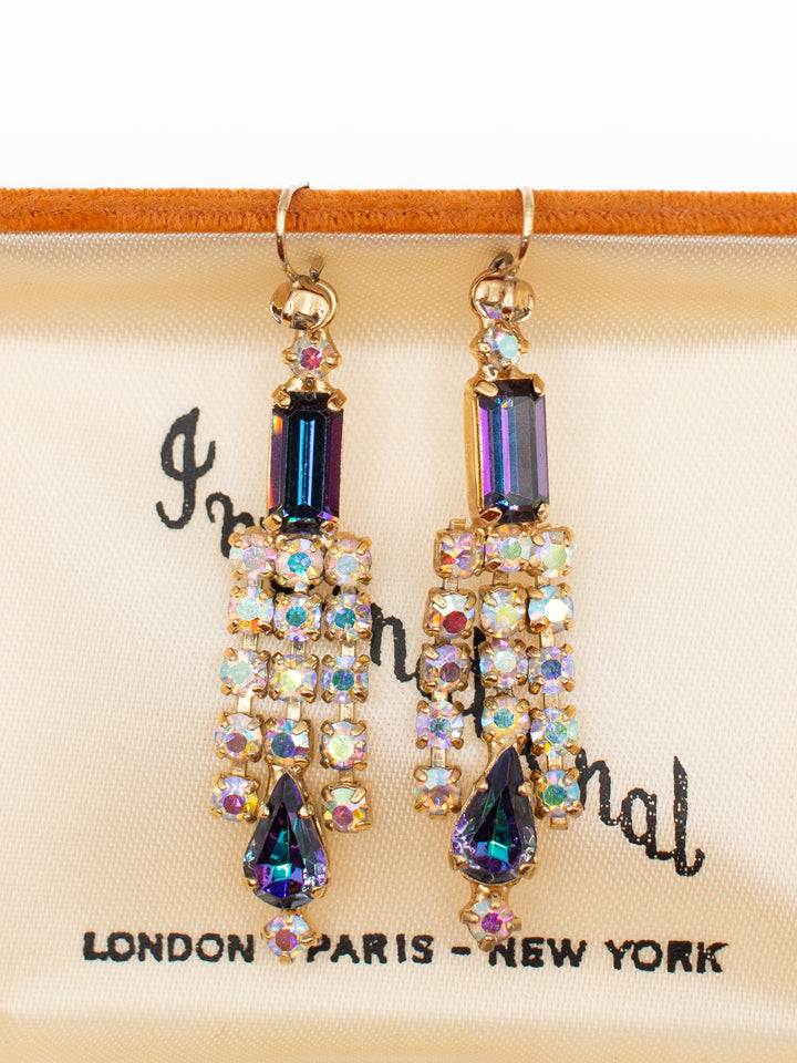 Vintage 60's Earrings in Multi