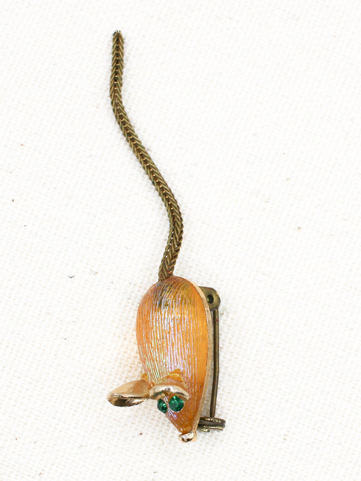 Vintage 60's Brooch in Gold