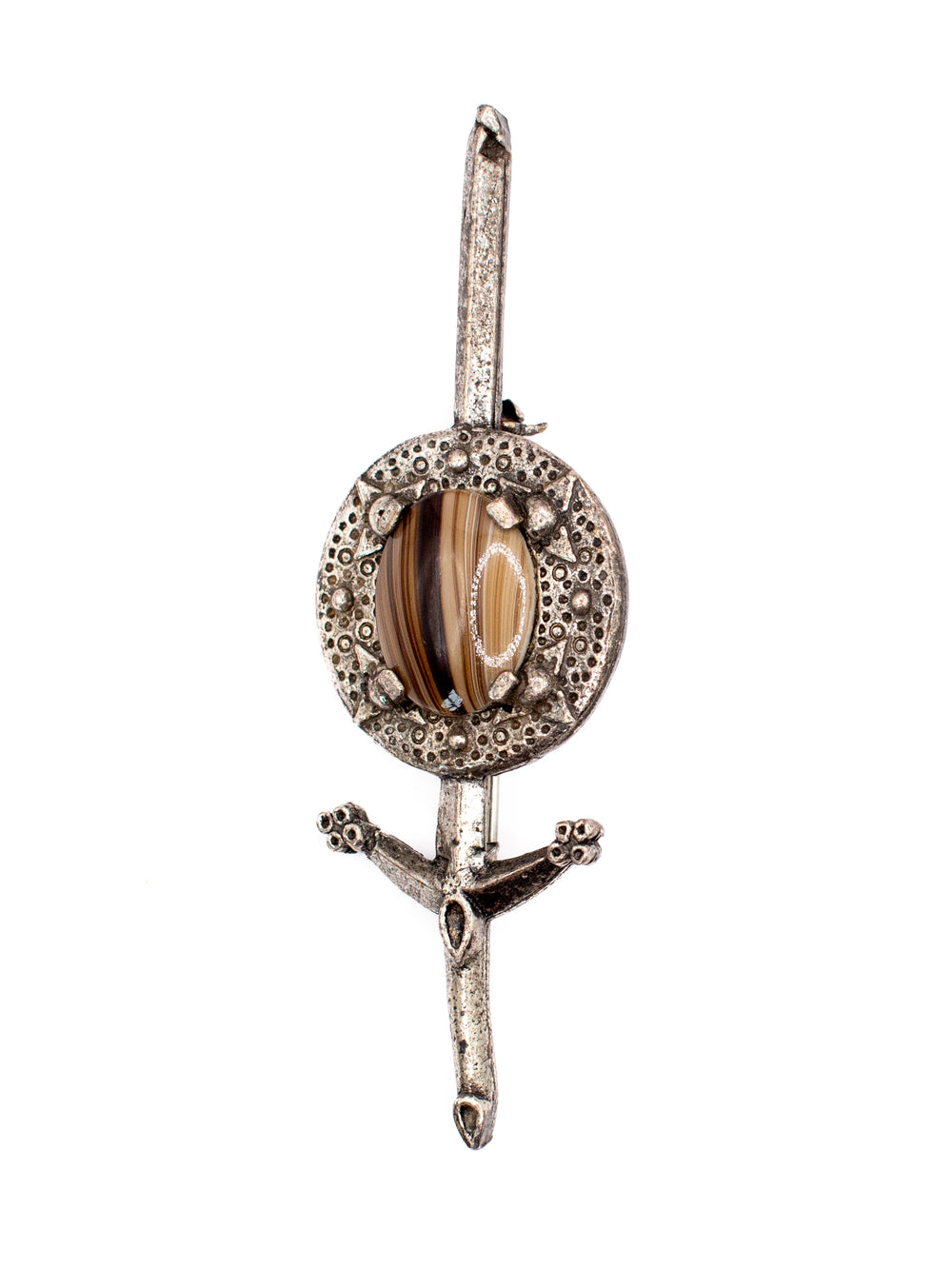 Vintage Brooch in Silver