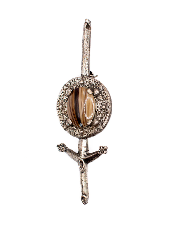 Vintage Brooch in Silver