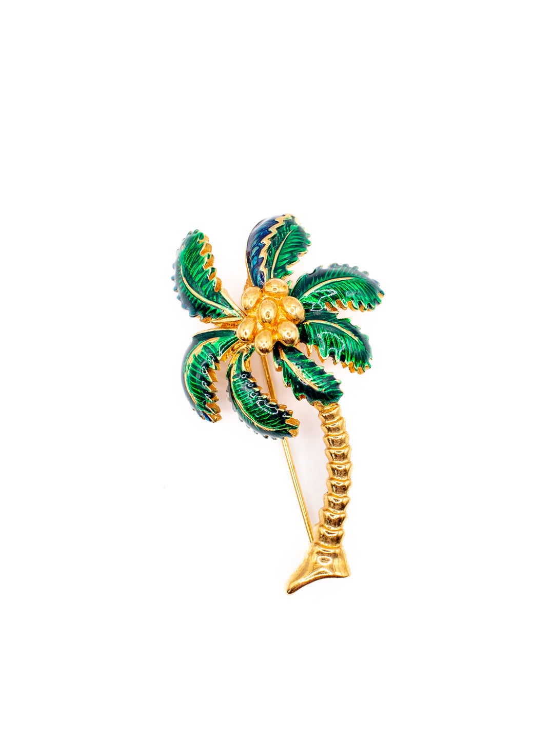 Vintage 60's Brooch in Green