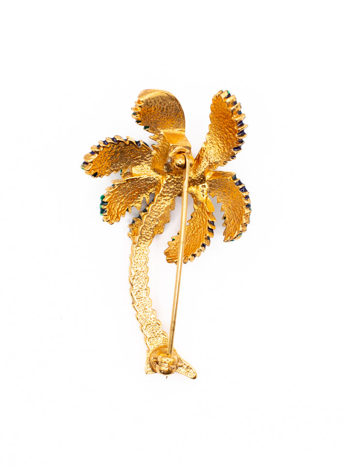 Vintage 60's Brooch in Green