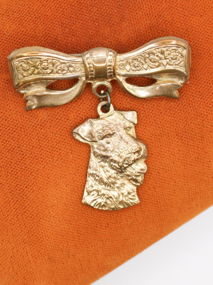 Vintage 50's Brooch in Gold
