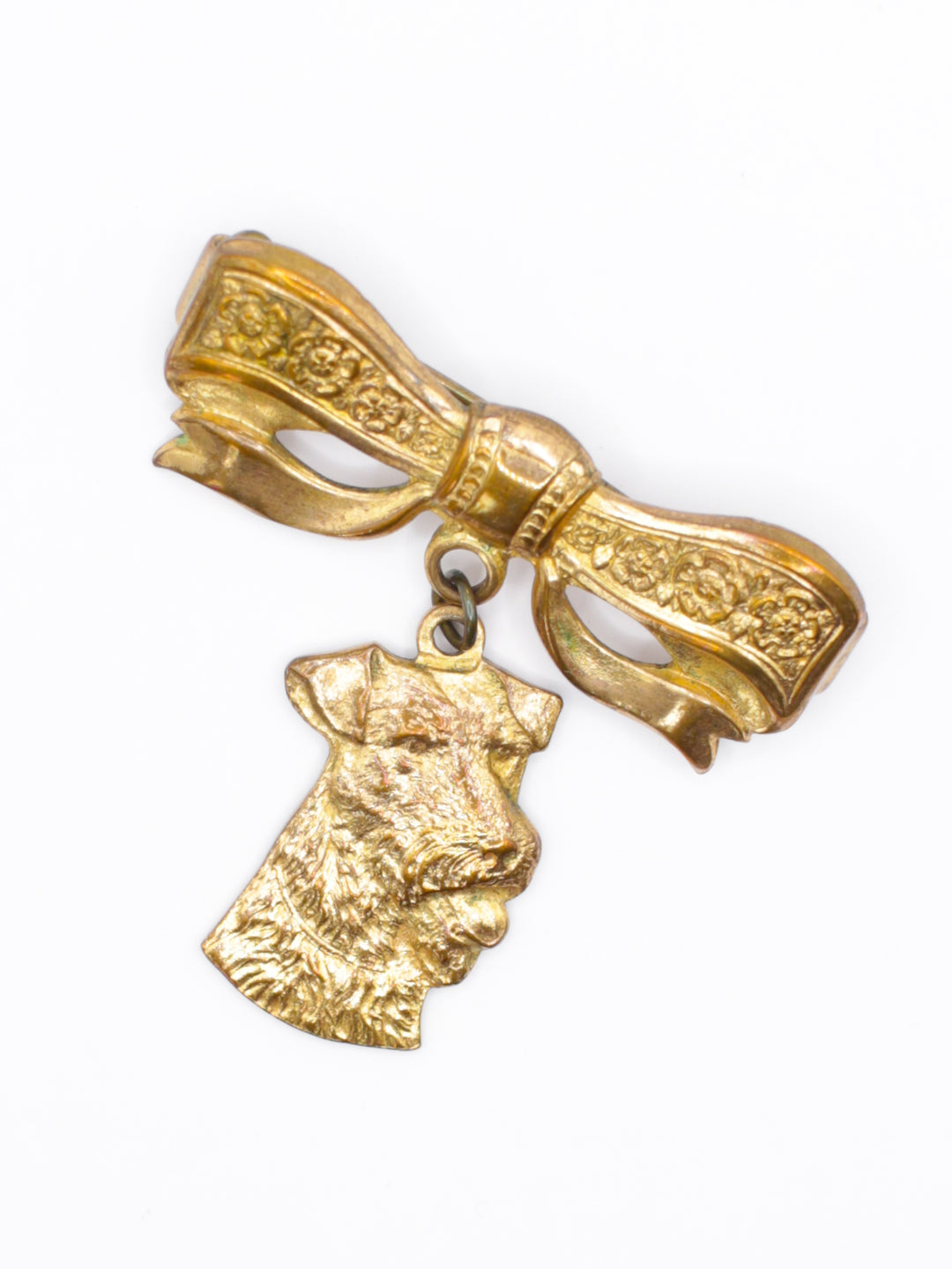 Vintage 50's Brooch in Gold