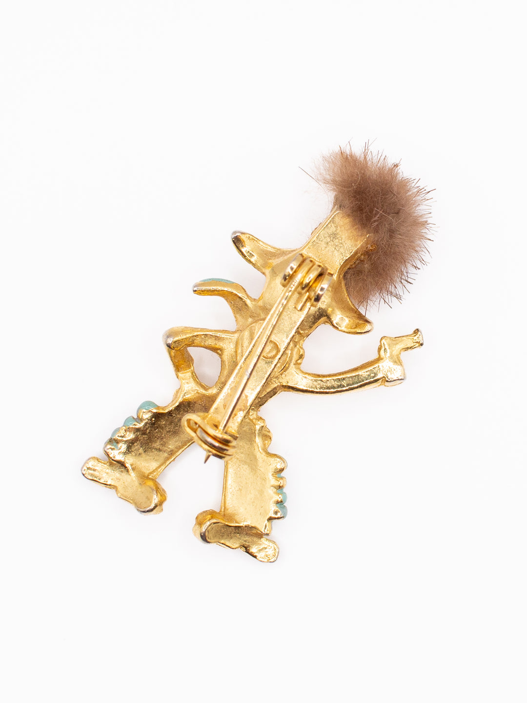 Vintage 50's Brooch in Gold