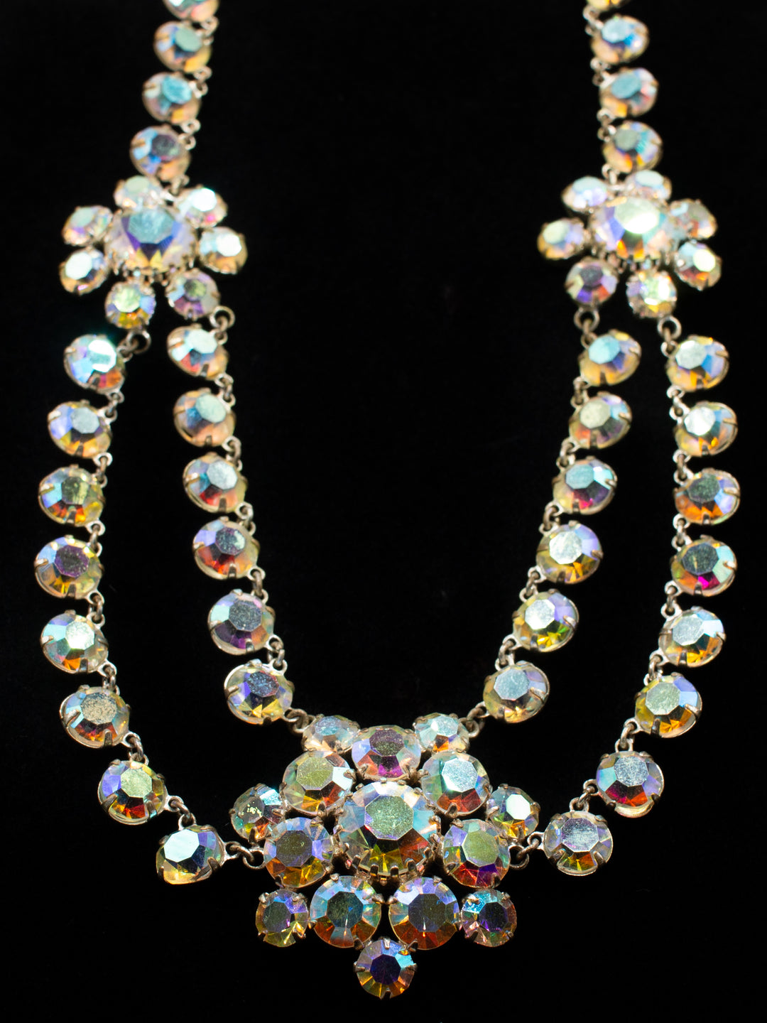 Vintage 50's Necklace in Silver