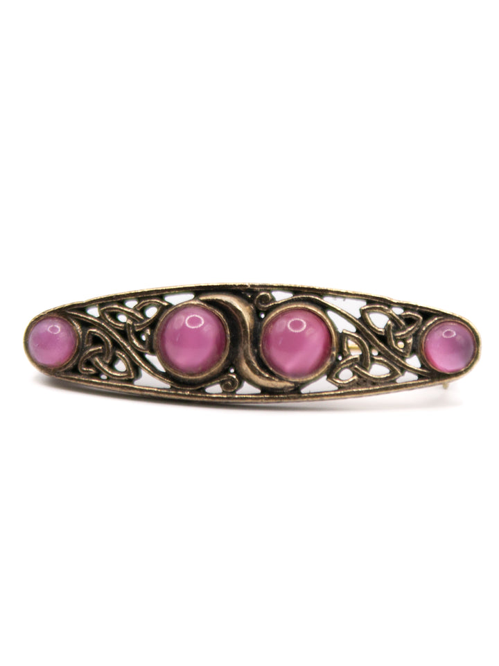 Vintage 70's Brooch in Pink