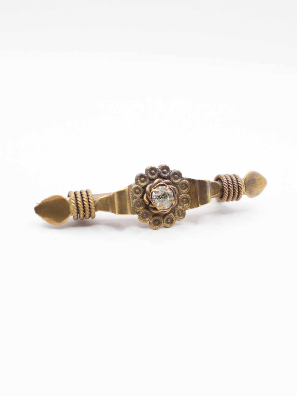 Vintage 20's Brooch in Gold