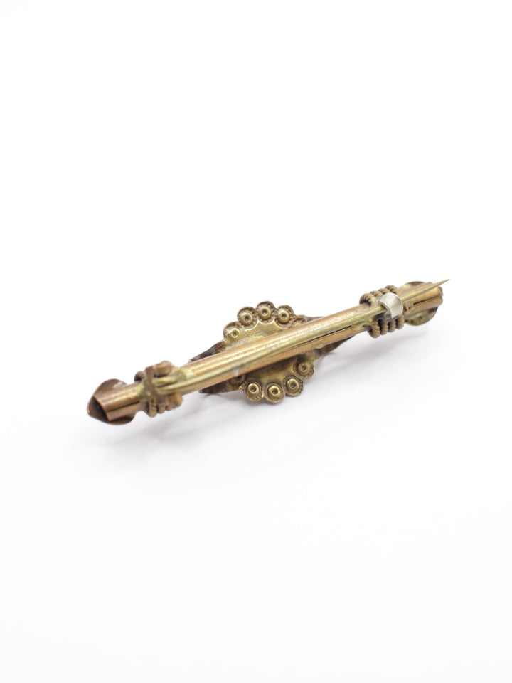 Vintage 20's Brooch in Gold