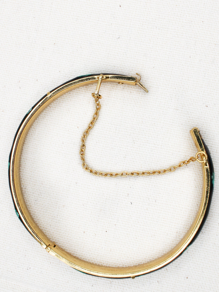 Vintage 70's Brooch in Black