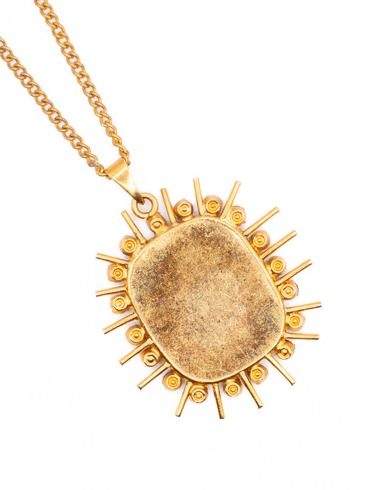 Vintage 60's Necklace in Black