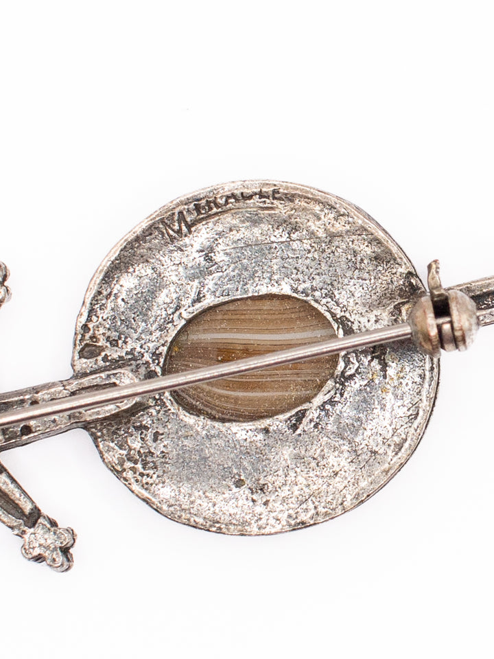Vintage Brooch in Silver