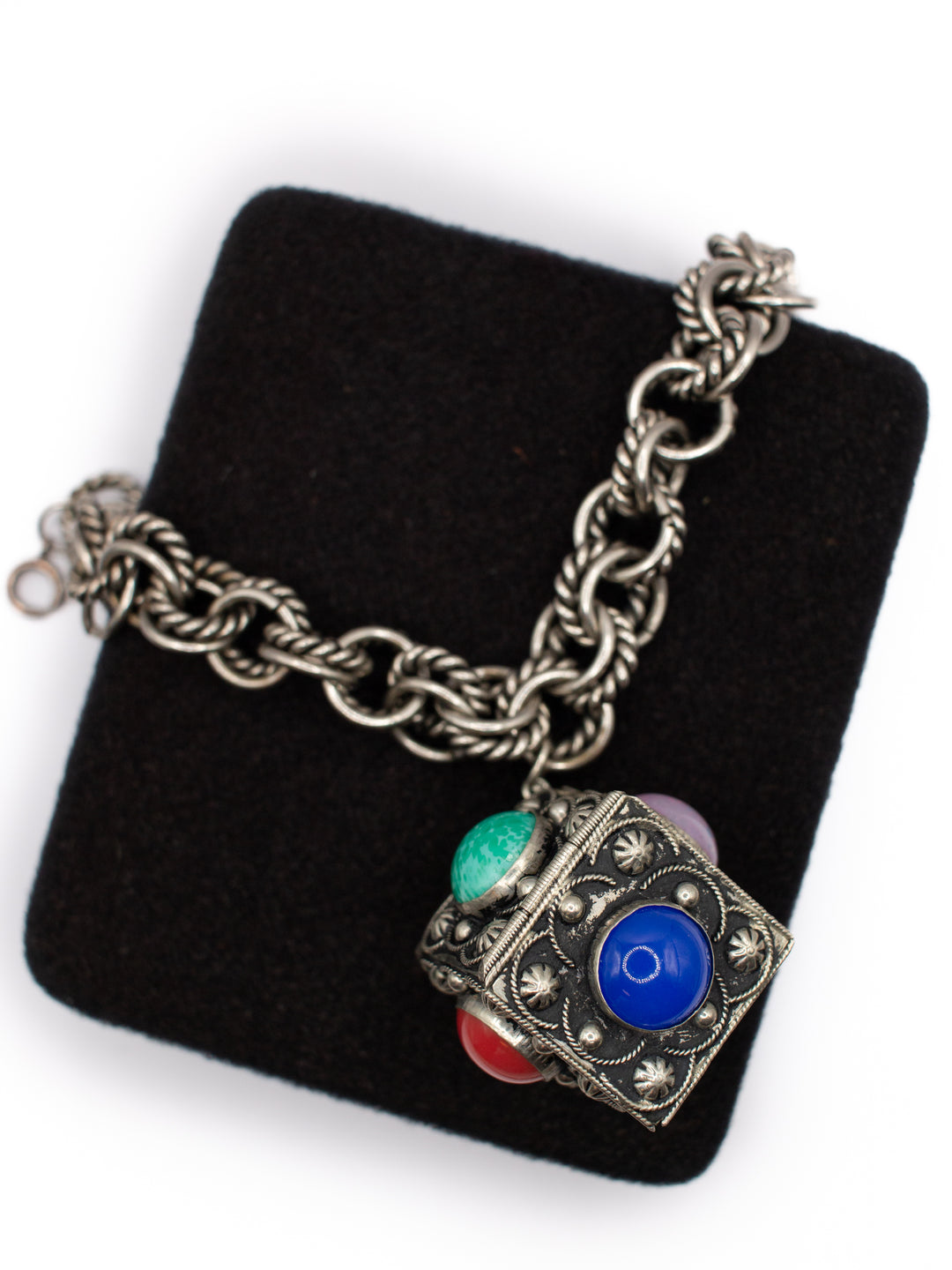 Vintage 80's Bracelet in Silver