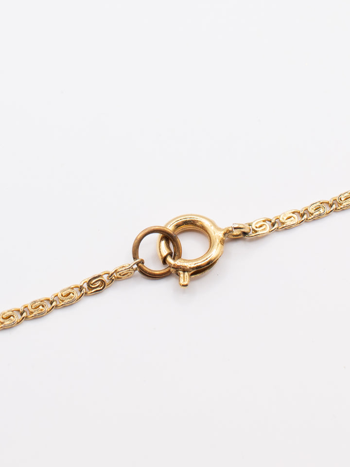 Vintage 70's Necklace in Gold