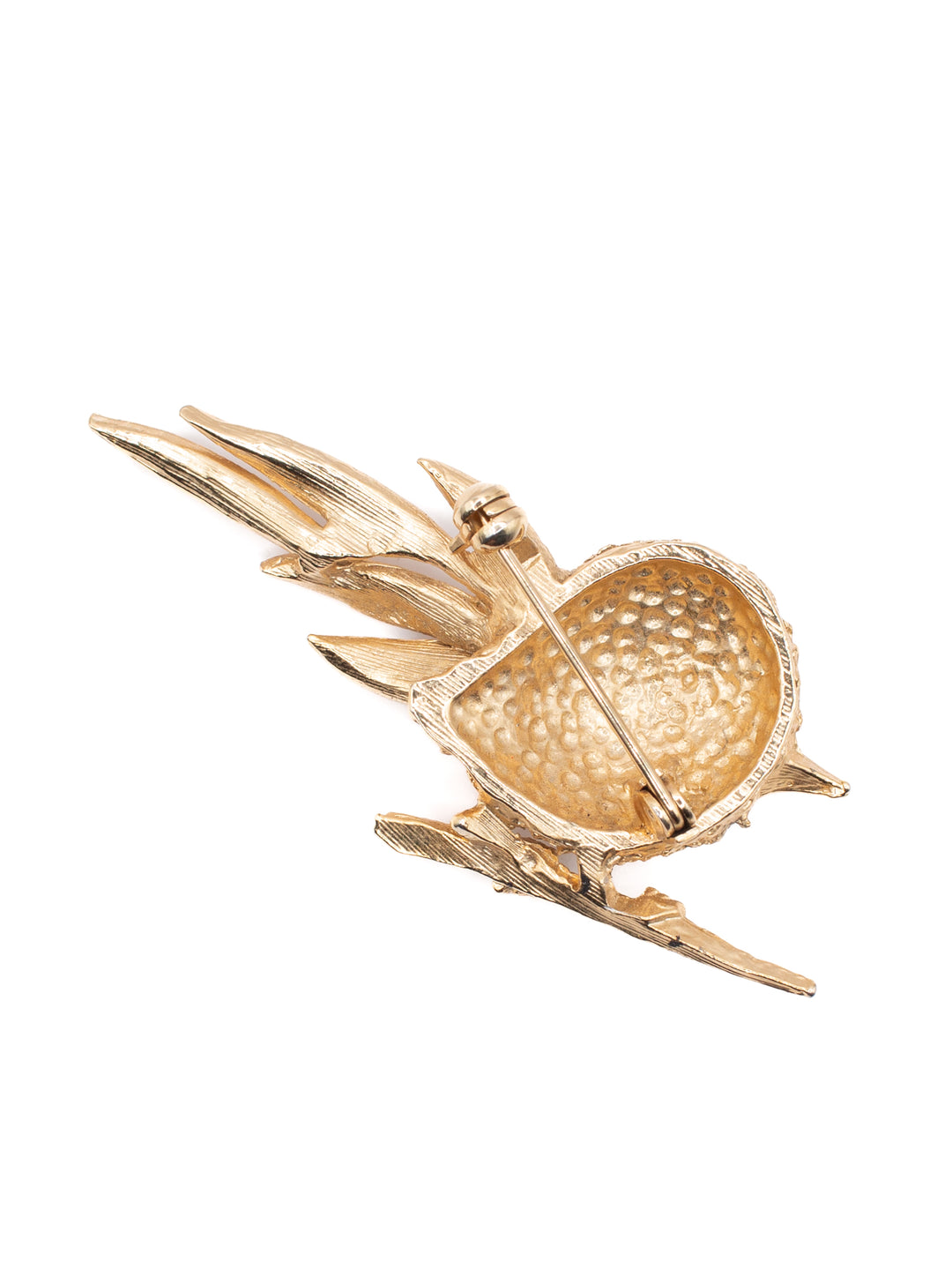Vintage 70's Brooch in Gold