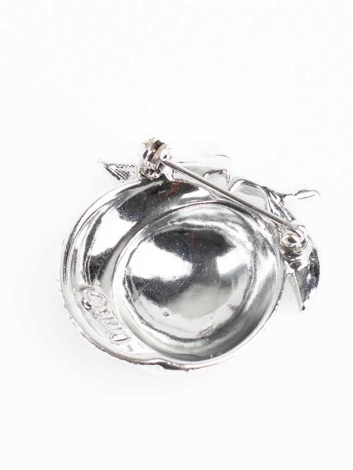 Vintage 60's Brooch in Silver