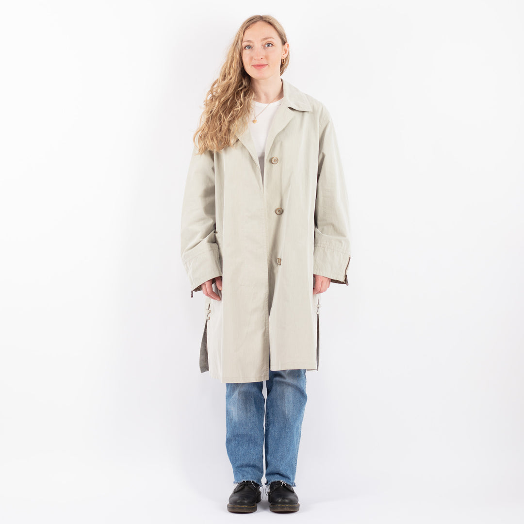 Vintage 90's Women Mac Coat in BeigeV9440