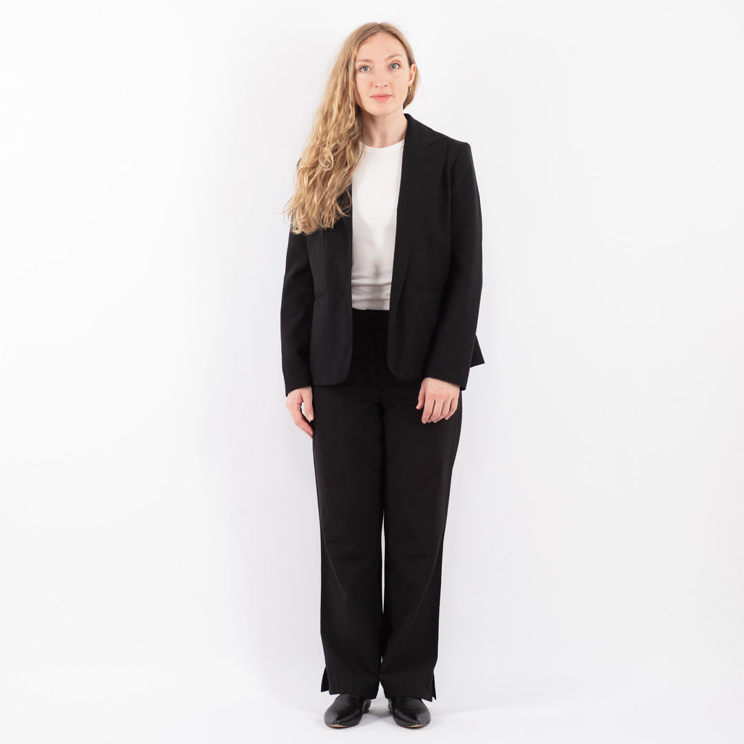 Vintage 90's Women Pantsuit in Black