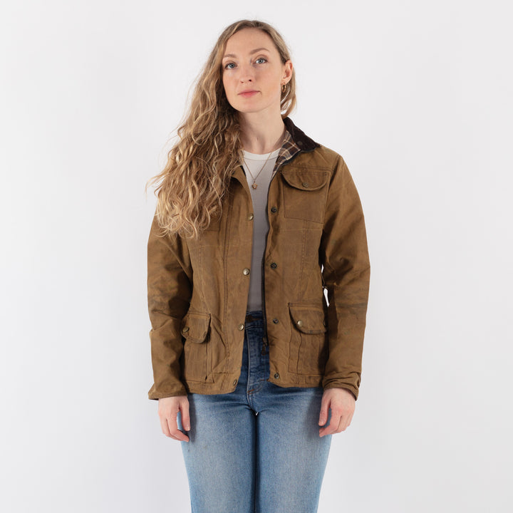 Vintage 90's Women Jacket in Brown
