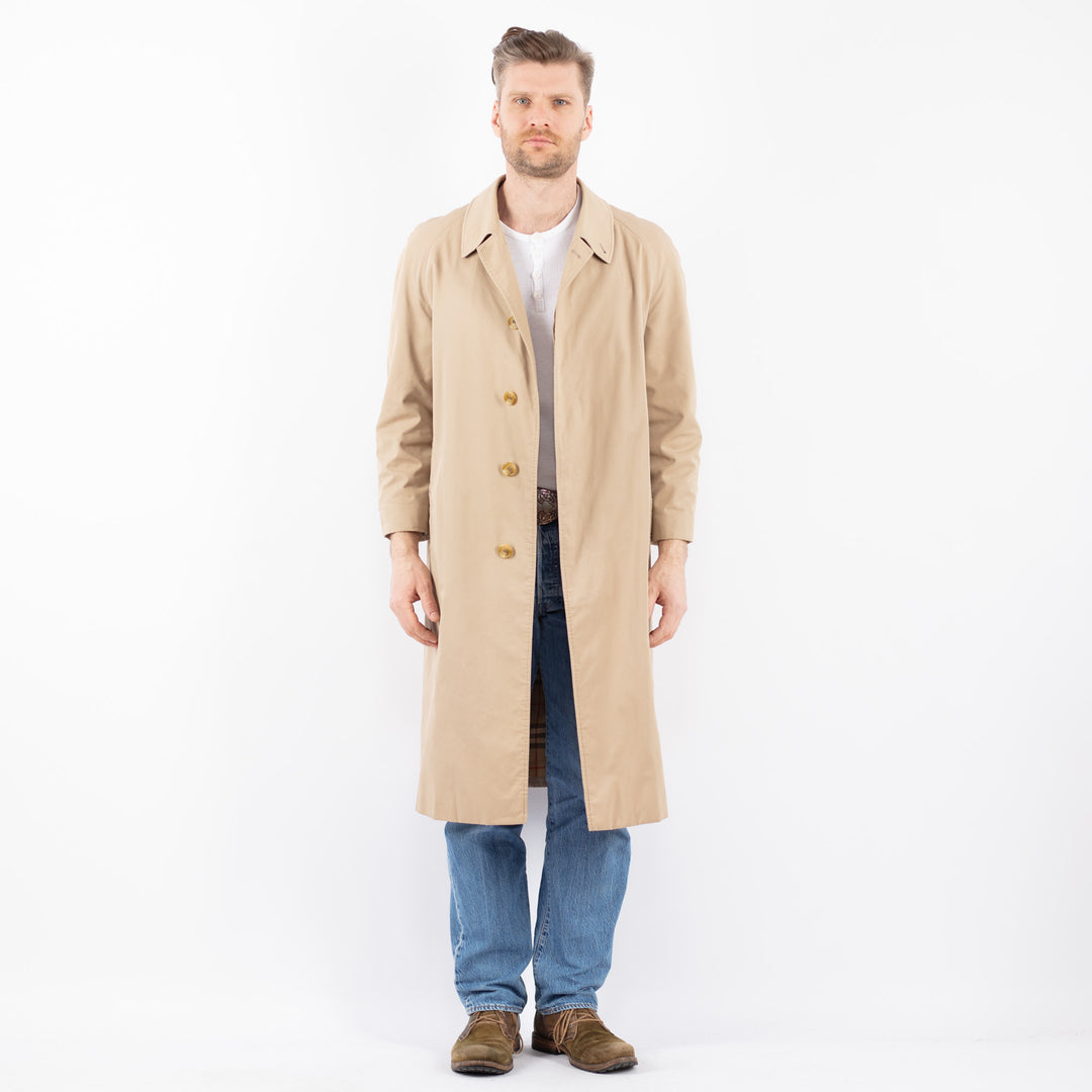 Vintage 90's Men Mac in BeigeZ1472