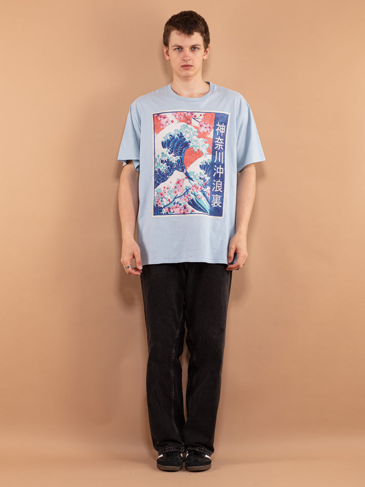 Vintage 00's The Great Wave Off Kanagawa T-shirt - NorthernGrip