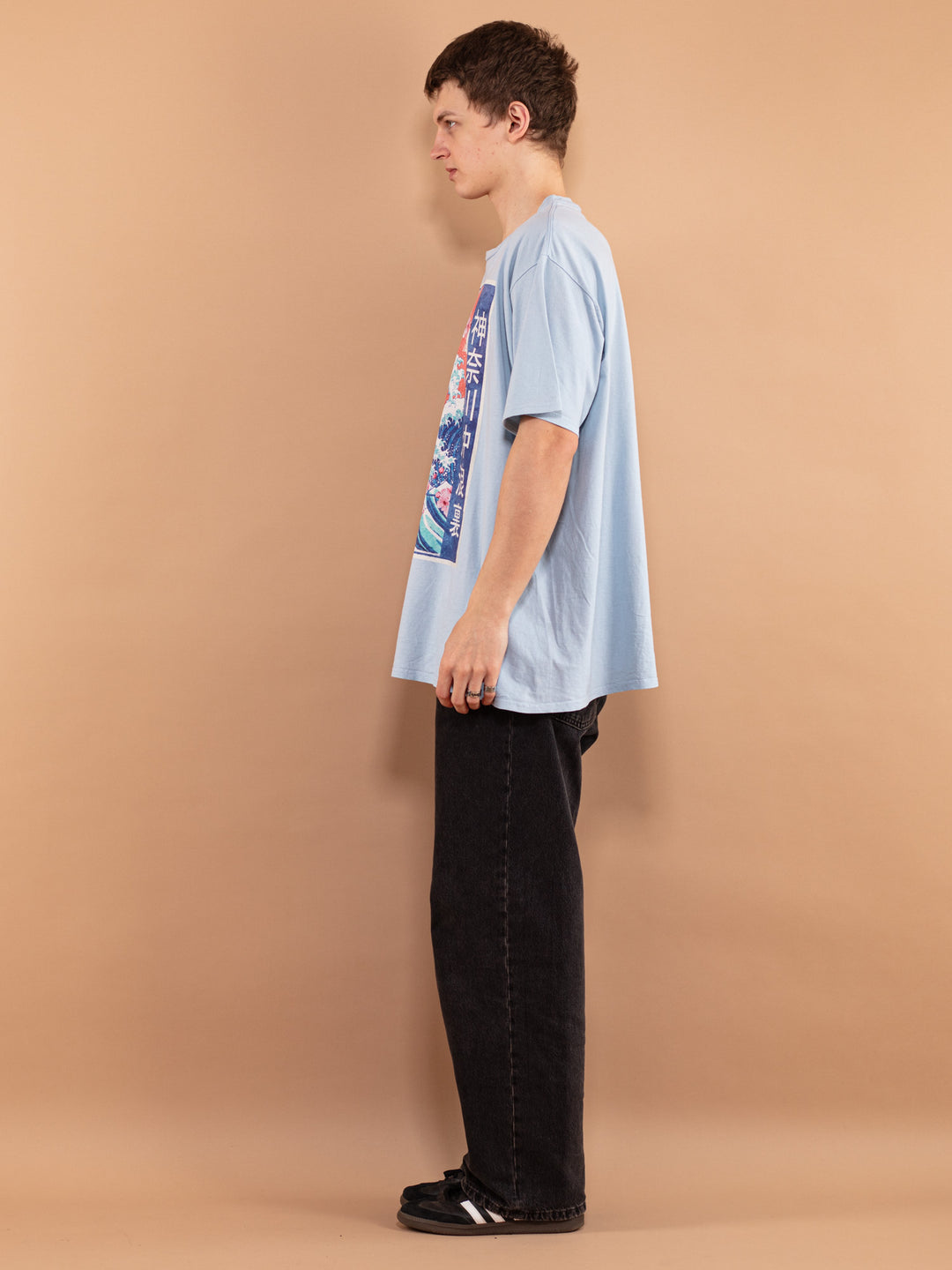 Vintage 00's The Great Wave Off Kanagawa T-shirt - NorthernGrip