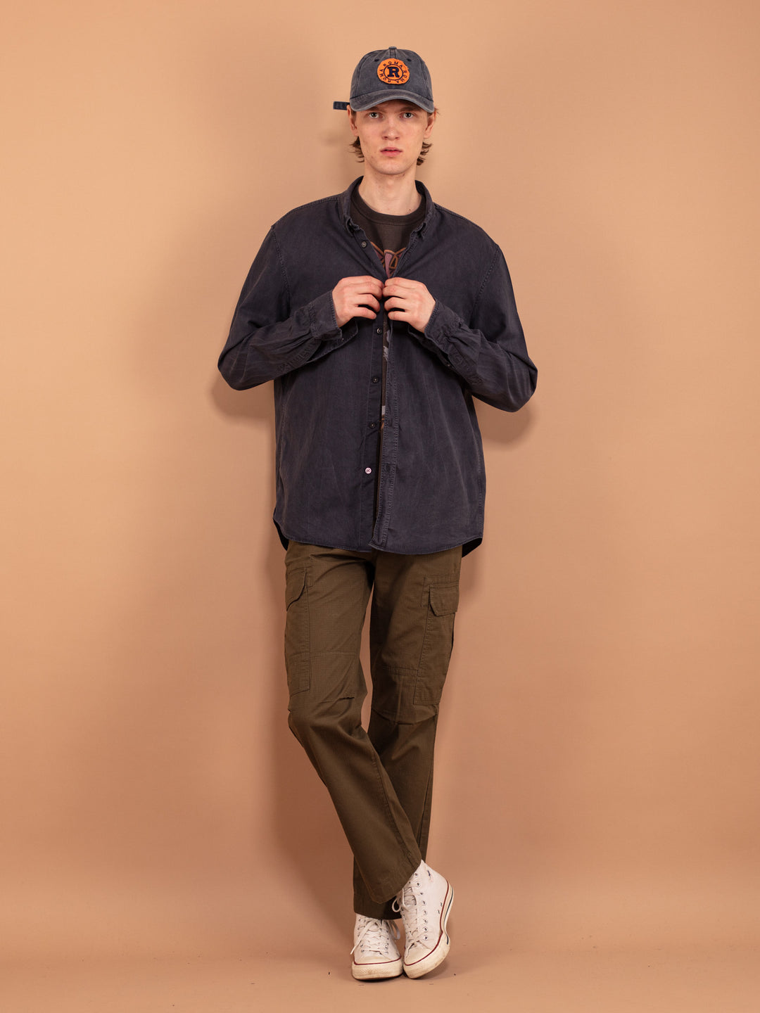 Vintage 00's Men Long Sleeve Shirt - NorthernGrip