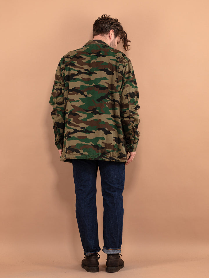 Vintage 00's Men Parka Jacket in Camo - NorthernGrip