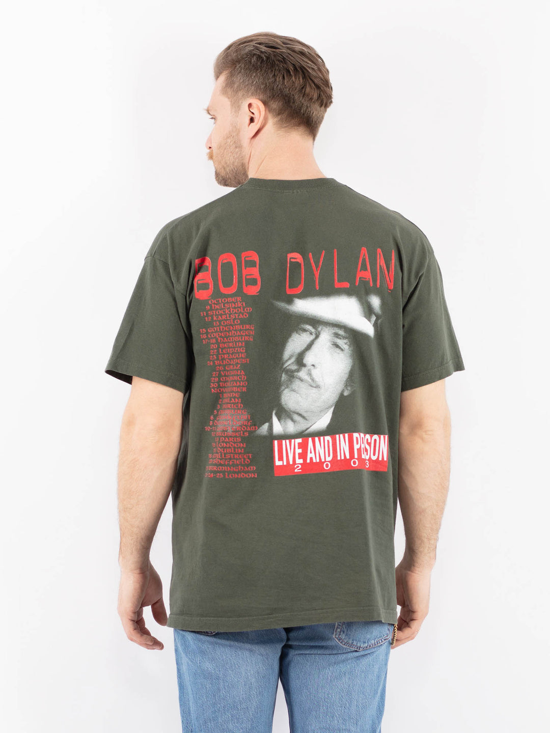 Vintage 00's Men T-Shirt in GreenZ1370