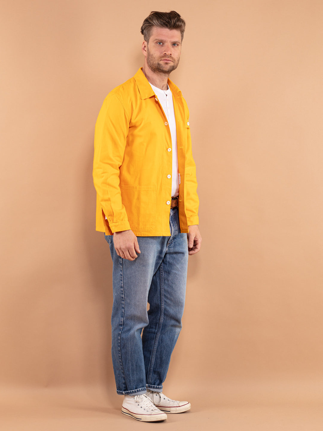 Vintage 60's Men Chore Jacket - NorthernGrip