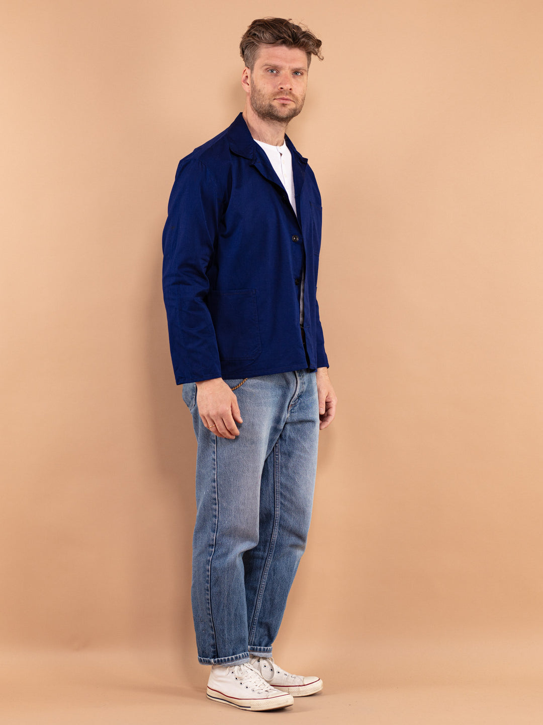 Vintage 60's Men French Work Jacket - NorthernGrip