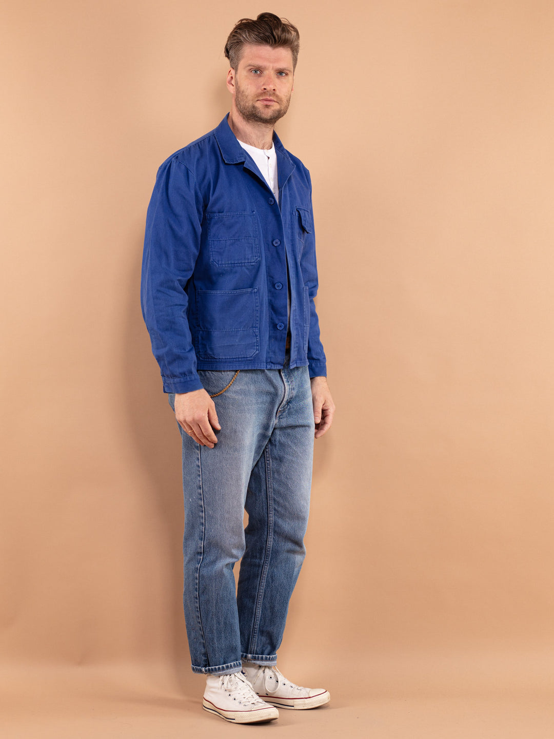 Vintage 70's Men Cropped Work Jacket - NorthernGrip