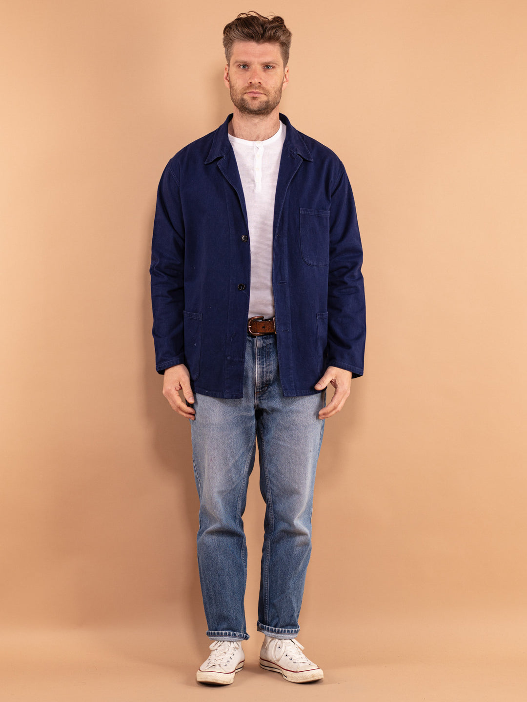 Vintage 70's Men Sunfor Work Jacket - NorthernGrip