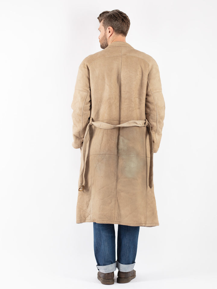 Vintage 70's Men Sheepskin Coat in