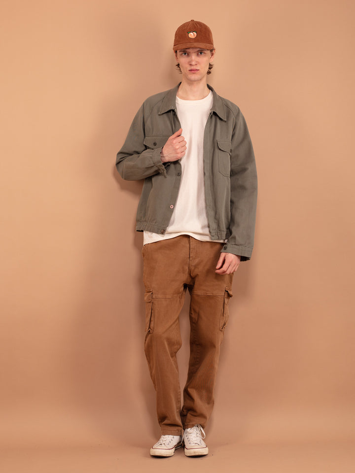 Vintage 70's Men Italian Work Jacket - NorthernGrip