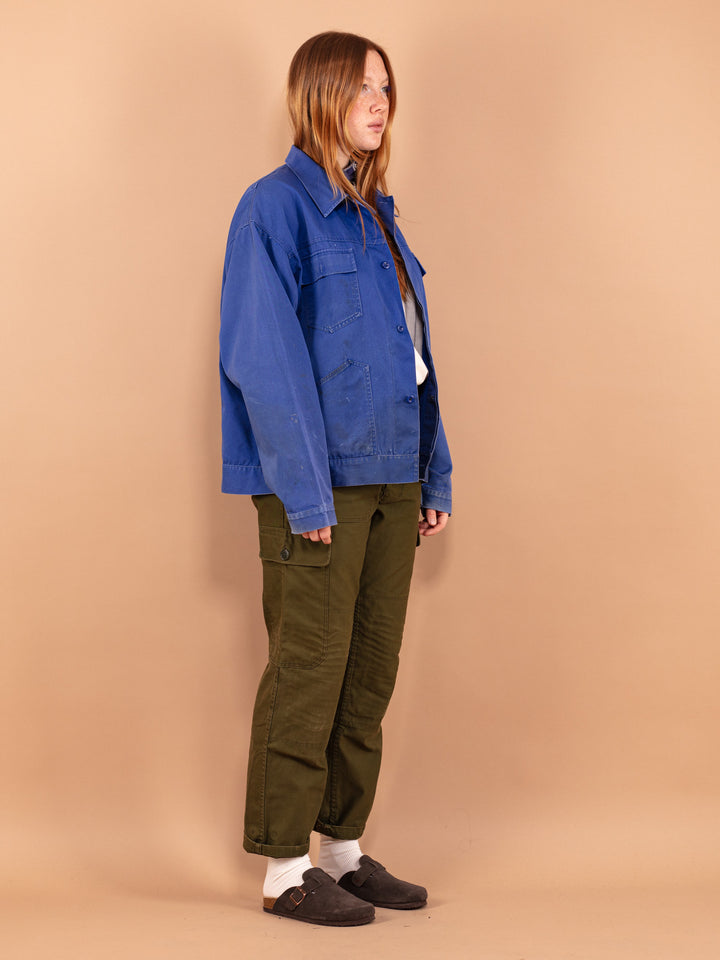 Vintage 70's Women Distressed Work Jacket - NorthernGrip